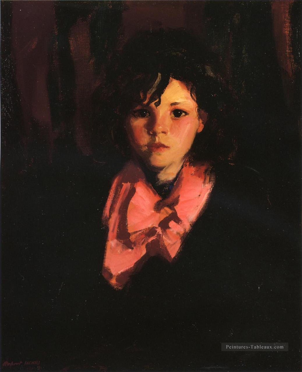 Portrait de Mary Ann Ashcan École Robert Henri Peintures à l'huile